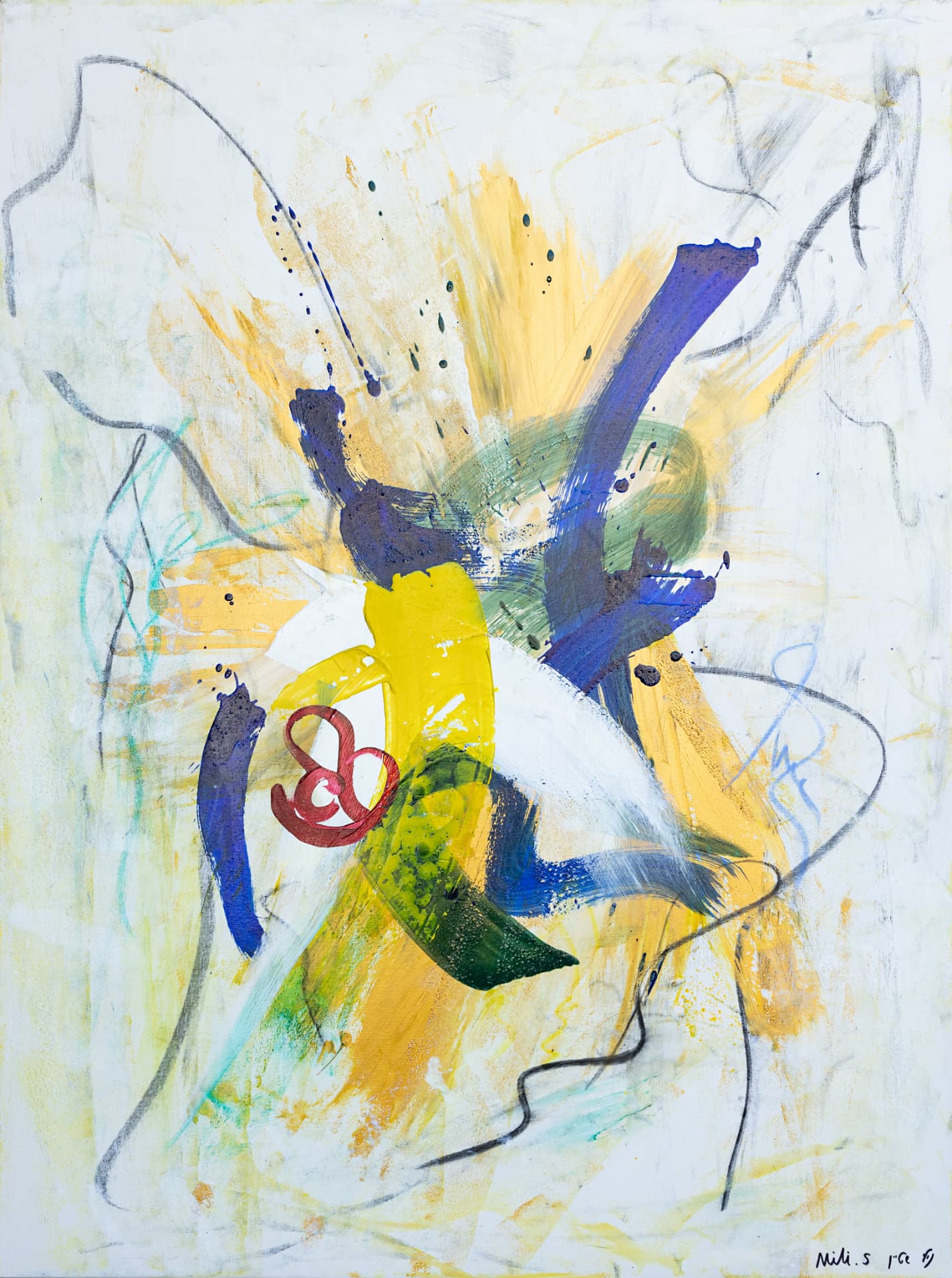 Pulse - abstract work by Nili Stein