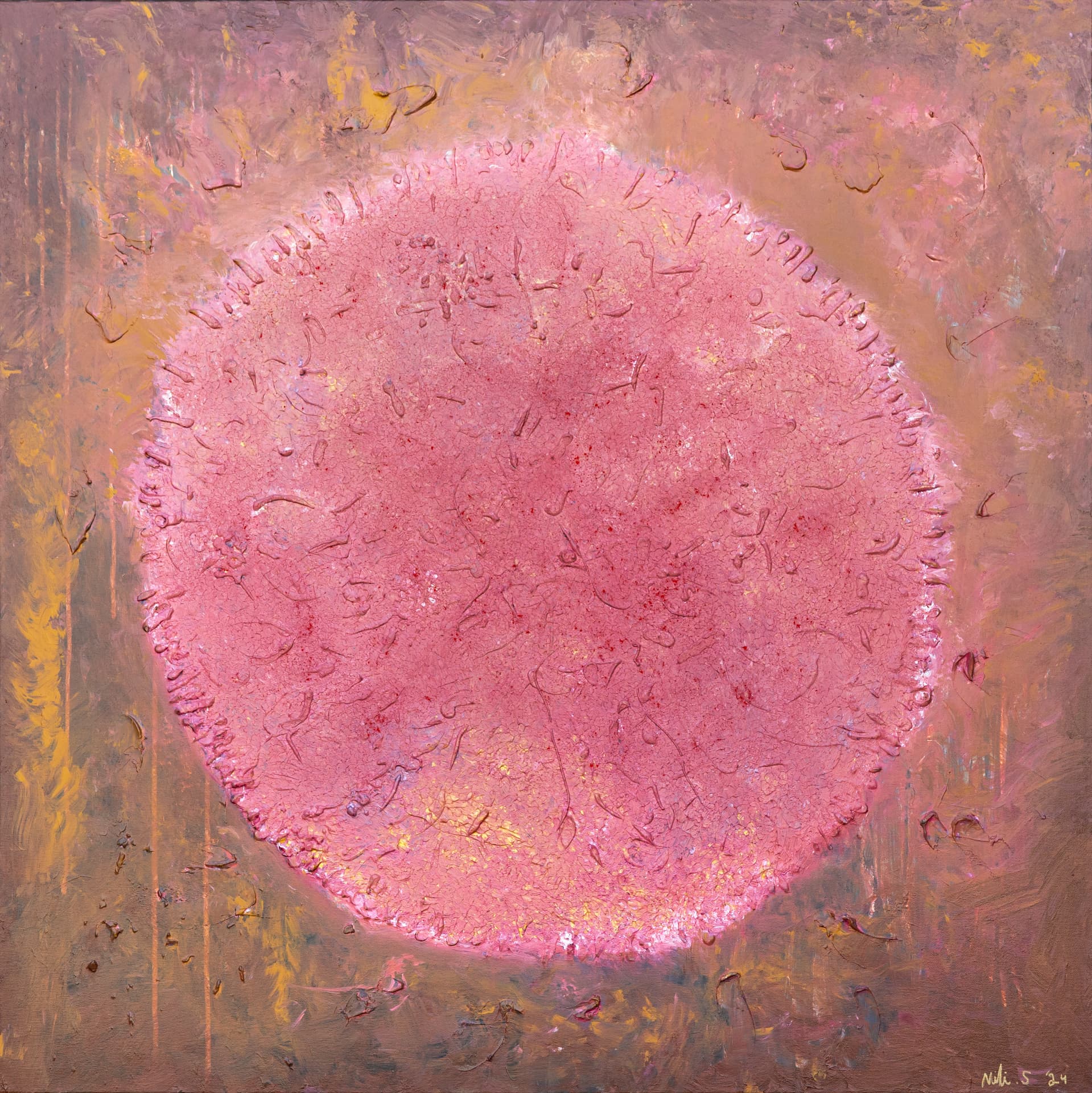 Hama - abstract work by Nili Stein