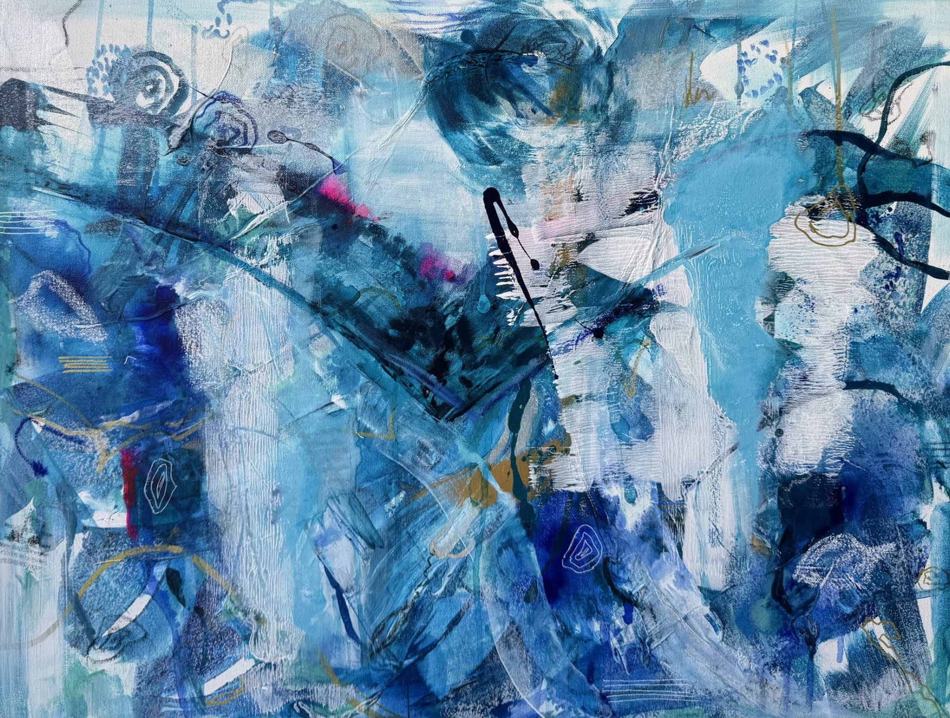 Inner Currents - abstract work by Nili Stein